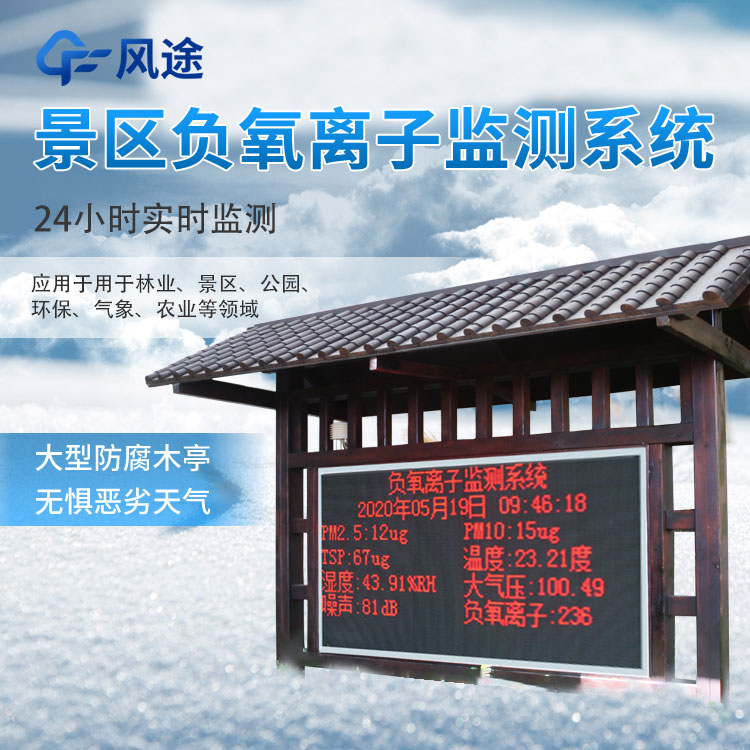 景區(qū)負(fù)氧離子監(jiān)測系統(tǒng)有什么用？